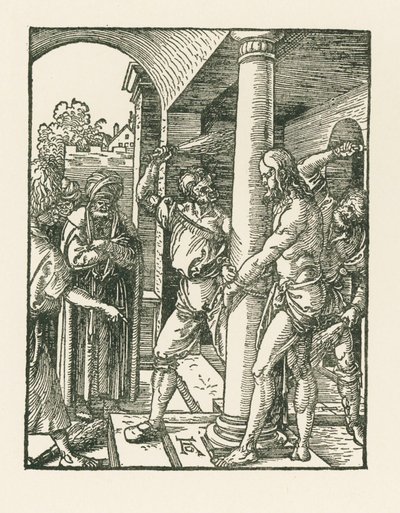 Kırbaçlanma, 1509 civarı (gravür) by Albrecht Dürer or Duerer