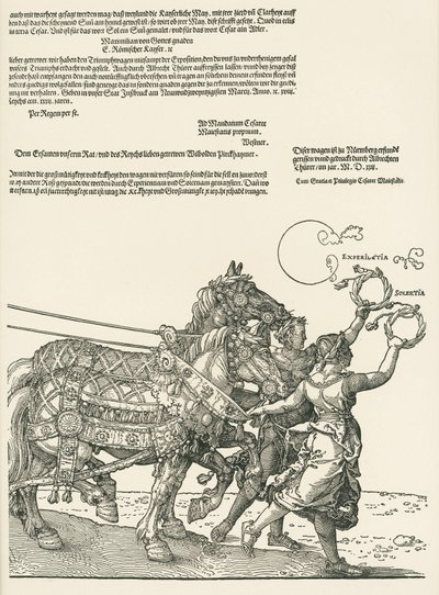 Büyük Zafer Arabası by Albrecht Dürer or Duerer