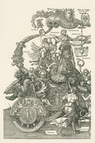 Büyük Zafer Arabası by Albrecht Dürer or Duerer