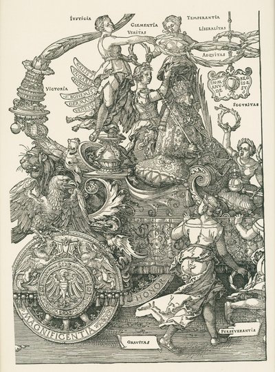 Büyük Zafer Arabası by Albrecht Dürer or Duerer