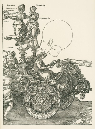 Büyük Zafer Arabası by Albrecht Dürer or Duerer