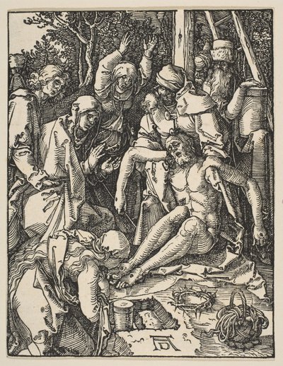 Küçük Tutkudan Ağıt, c.159 (tahta baskı) by Albrecht Dürer