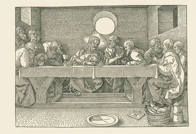 Son Akşam Yemeği by Albrecht Dürer or Duerer