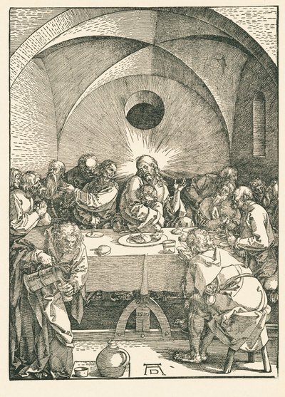 Son Akşam Yemeği by Albrecht Dürer or Duerer