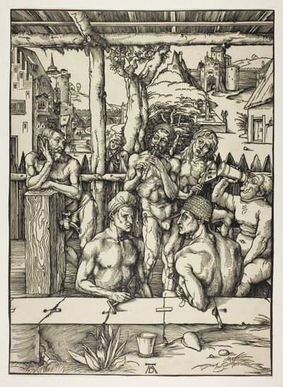Erkekler Hamamı by Albrecht Dürer