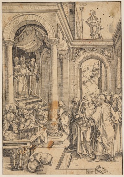 Tapınakta Meryem'in Sunumu by Albrecht Dürer