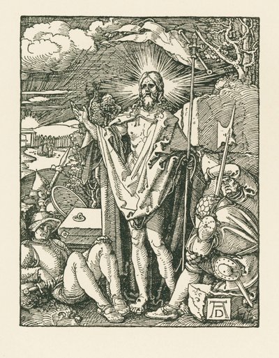 Diriliş, c.1510 (gravür) by Albrecht Dürer or Duerer