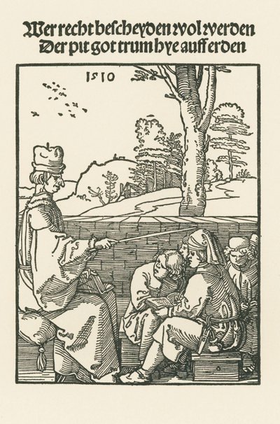 Okul Müdürü by Albrecht Dürer or Duerer