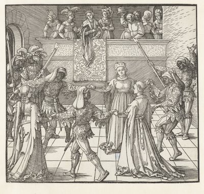Meşale Dansı by Albrecht Dürer or Duerer