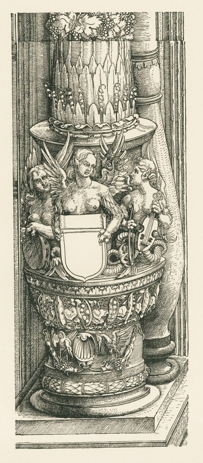 İmparator I. Maximilian için Zafer Takı by Albrecht Dürer or Duerer