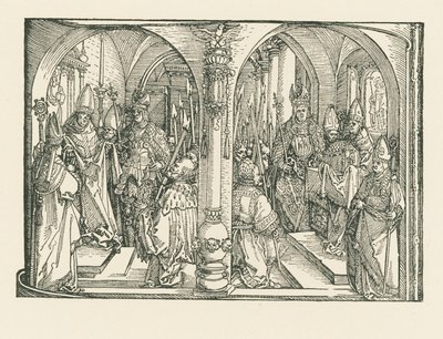 İmparator I. Maximilian için Zafer Takı by Albrecht Dürer or Duerer