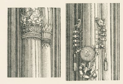 İmparator I. Maximilian için Zafer Takı by Albrecht Dürer or Duerer