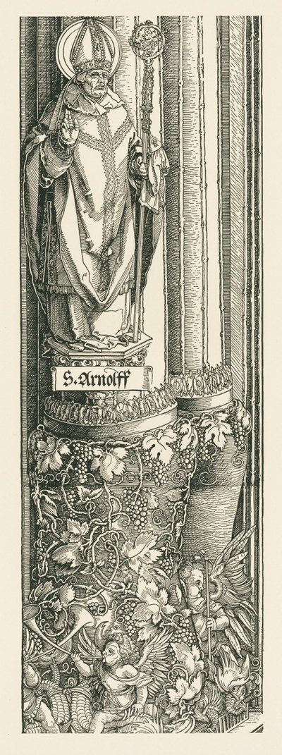 İmparator I. Maximilian için Zafer Takı by Albrecht Dürer or Duerer