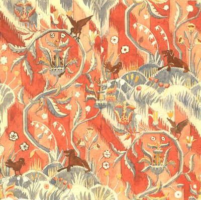 Thistle Valley, Kasım 1927 (kağıt üzerine guaj boya) by Alec Hunter