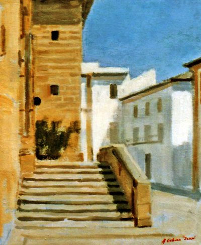 Jávea Kilise Meydanı by Alejandro Cabeza