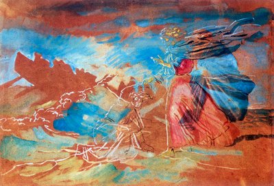 Suda Yürüyen İsa, 1840 by Aleksandr Ivanov