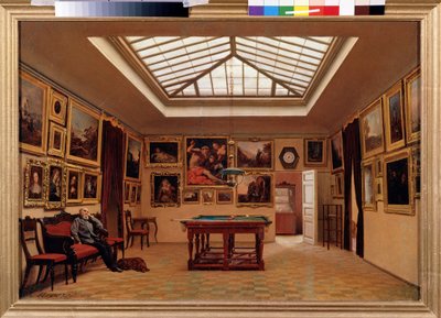 Bilardo salonunda. Alexander Ivanovich Morozov