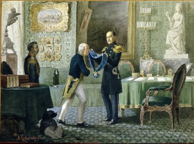 Rusya İmparatoru I. Nicholas (1796-1855), Saint Andre Nişanı