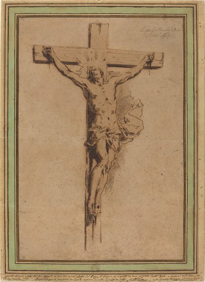 İsa çarmıhta by Alessandro Algardi