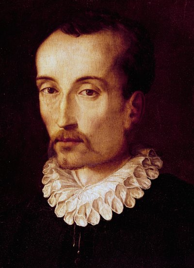 Torquato Tasso'nun Portresi (Sorrento by Alessandro Allori