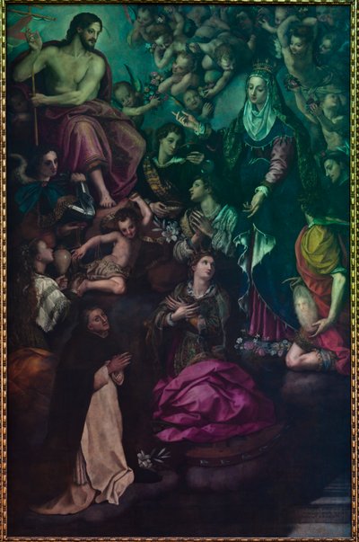 Aziz Sümbül Vizyonu by Alessandro Allori