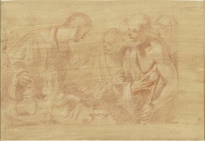 H. Laurentius en de armen by Alessandro Casolani