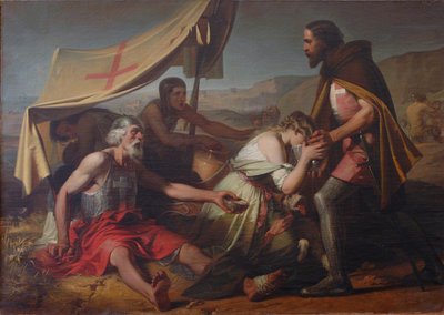 Birinci Haçlıların Çektiği Susuzluk, 1852 by Alessandro Guardassoni
