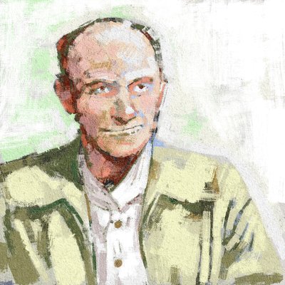 Bilim Adamı Enrico Fermi'nin Portresi, 2023 (çizim) by Alessandro Lonati