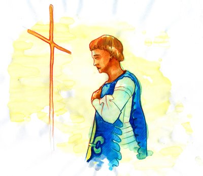 Joan of Arc'ın Portresi (1412-1431) (Joan of Arc'ın Portresi) by Alessandro Lonati