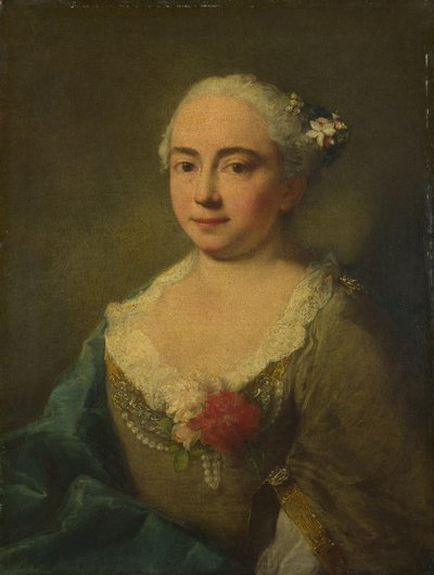 Caterina Penza, yaklaşık 1760 by Alessandro Longhi