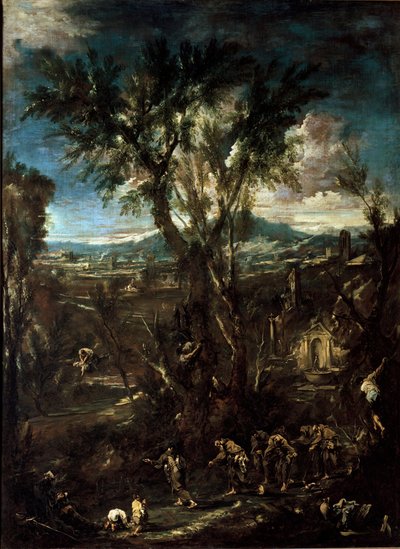 Alessandro Magnasco dit il Lissandrino (1667-1749) 1720 Dim. 237x175 cm Pinacoteca di Brera Milano by Alessandro Magnasco