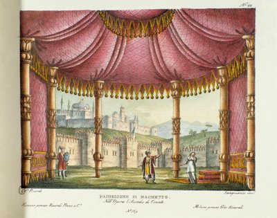 Muhammed Köşkü (II. Perde) Gioacchino Rossini (veya Gioachino) (1826) tarafından 1829