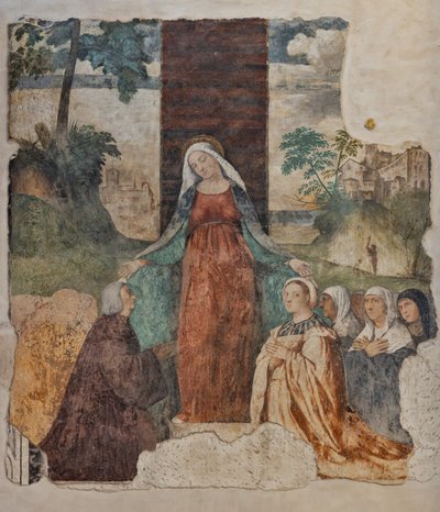 Merhamet Leydimiz ve Kutsanmış Isnardo da Chiampo by Alessandro Verla