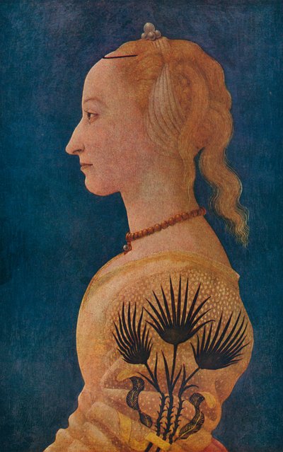 Bir Hanımefendinin Portresi, c1465 by Alesso Baldovinetti
