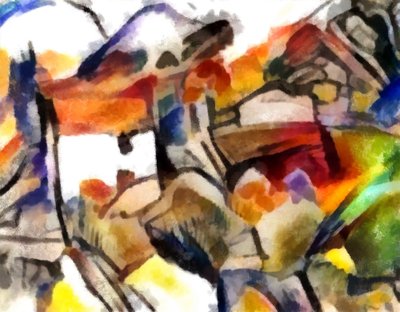 Bahçe manzarası,2016, by Alex Caminker