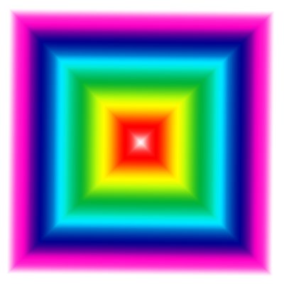 Geometrik ışıklar,#3,(gradyan) by Alex Caminker