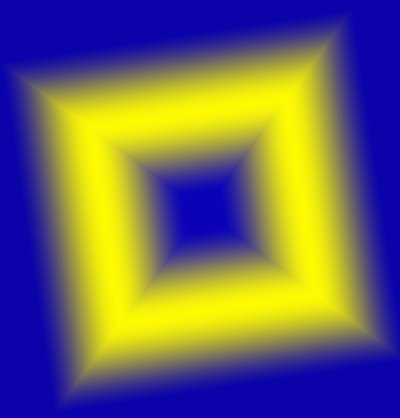 Geometrik ışıklar,#5,(gradyan) by Alex Caminker