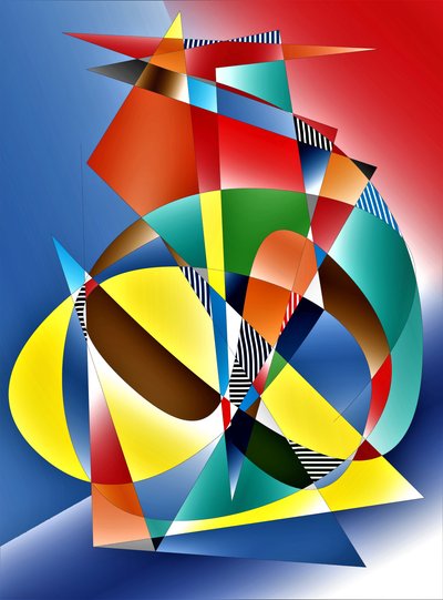 İsimsiz,2019,(gradyan) by Alex Caminker