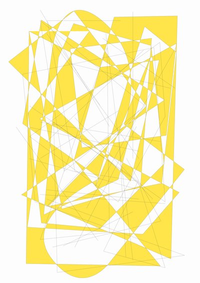 kırık,2019,(karışık ortam) by Alex Caminker