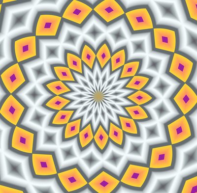 çiçekler #11,2019,(gradyan) by Alex Caminker