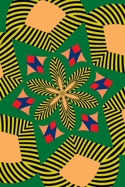 çiçekler #7,2019,(karışık teknik) by Alex Caminker