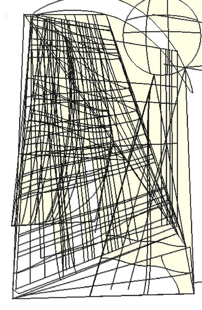 grafik manzara,2016, by Alex Caminker