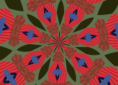 süsleme #41,2019,(karışık teknik) by Alex Caminker