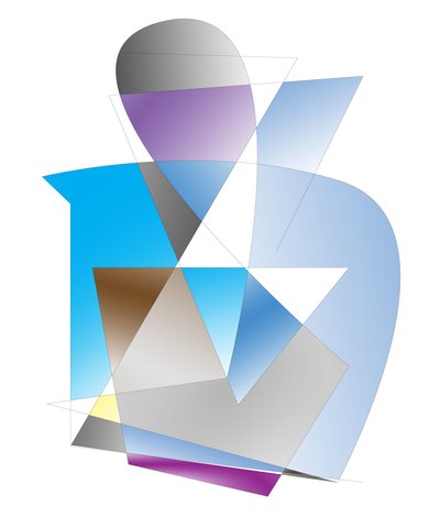 portre,2019,(gradyan) by Alex Caminker