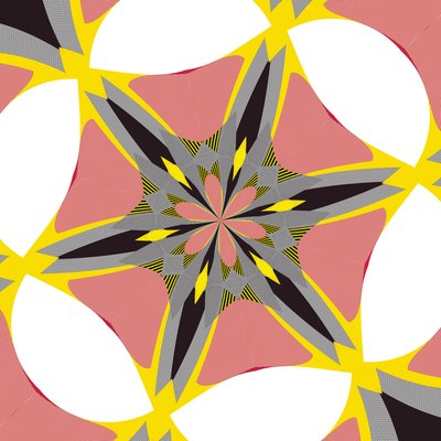 simetri #39,2019,(karışık ortam) by Alex Caminker