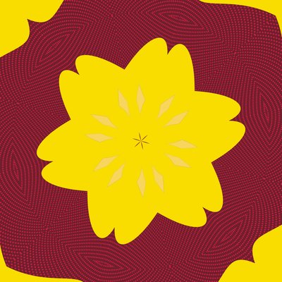simetri #50,2019,(karışık ortam) by Alex Caminker
