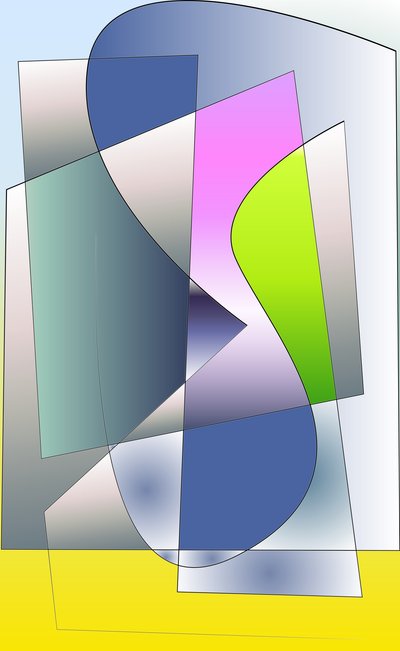 senfoni,2019,(karma teknik) by Alex Caminker