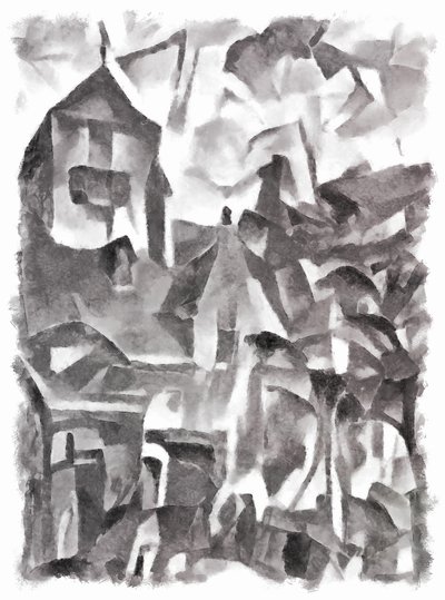 görünüm (siyah) #6,2016, by Alex Caminker