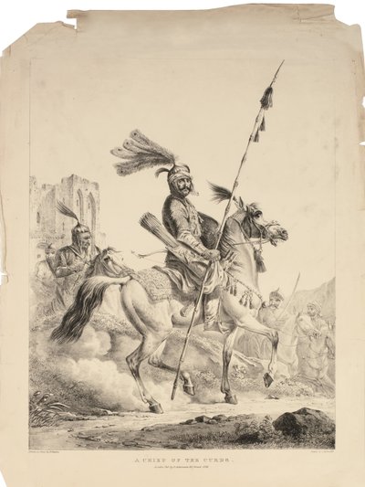 Kürtlerin Bir Şefi by after Alexander Orlowski