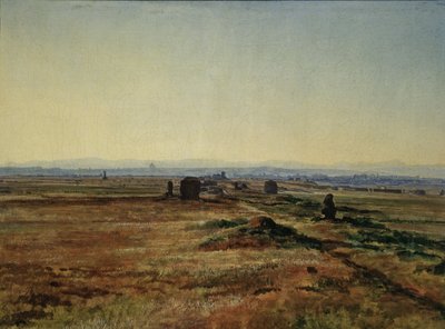 Gün Batımında Via Appia by Alexander Andreyevich Ivanov